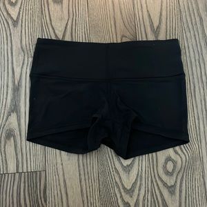 Lululemon yoga shorts - size 0 - black